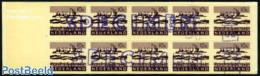 Netherlands 1966 10x10c Booklet SPECIMEN Overprints, Mint NH, Stamp Booklets - Nuovi