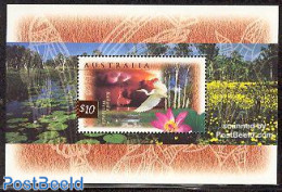 Australia 1997 Wetlands, Bird S/s, Mint NH, Nature - Birds - Nuevos