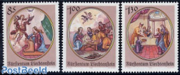 Liechtenstein 2006 Christmas 3v, Mint NH, Religion - Angels - Christmas - Unused Stamps
