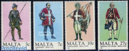 Malta 1987 Uniforms 4v, Mint NH, Various - Uniforms - Costumes