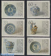 Portugal 1990 Ceramics 6v, Mint NH, Art - Art & Antique Objects - Ceramics - Nuovi