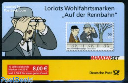 Germany, Federal Republic 2011 Welfare, Loriot Booklet S-a, Mint NH, Stamp Booklets - Art - Comics (except Disney) - Neufs