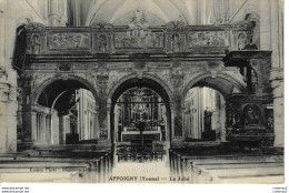 89 APPOIGNY Eglise Le Jubé La Chaire Endrey Photo Migennes En 1949 - Appoigny