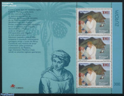 Madeira 1997 Europa, Fairy Tales S/s, Mint NH, History - Transport - Europa (cept) - Ships And Boats - Art - Fairytales - Schiffe