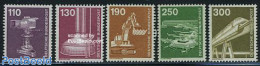 Germany, Federal Republic 1982 Definitives, Technics 5v, Mint NH, Health - Nature - Performance Art - Transport - Food.. - Unused Stamps