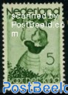 Netherlands 1935 5+3c, Girl Picking Apples From A Tree, Mint NH, Nature - Fruit - Ongebruikt