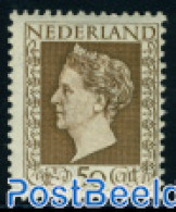 Netherlands 1948 50c Brown, Stamp Out Of Set, Unused (hinged) - Ungebraucht