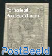 Netherlands 1923 10c, Grey, Imperforated, Stamp Out Of Set, Mint NH - Ungebraucht