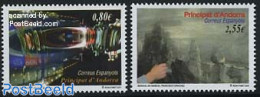 Andorra, Spanish Post 2011 Biennale Venice 2v, Mint NH - Unused Stamps