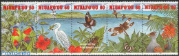 Niuafo'ou 1993 Vai Lahi Lake 5v [::::], Mint NH, Nature - Birds - Butterflies - Autres & Non Classés