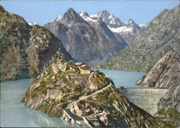 11353946 Grimsel Pass Hospiz Mit Zinkenstuecke Finsteraarhorn Und Agassizhorn St - Andere & Zonder Classificatie