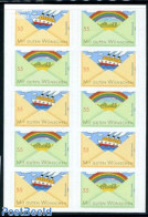 Germany, Federal Republic 2011 Wishing Stamps Foil Booklet, Mint NH, Transport - Various - Stamp Booklets - Ships And .. - Unused Stamps