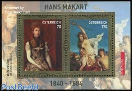 Austria 2011 Hans Makart Paintings, Vienna Museum S/s, Mint NH, Art - Museums - Nude Paintings - Paintings - Unused Stamps