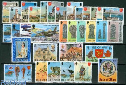 Isle Of Man 1978 Yearset 1978, Complete, 33v, Mint NH, Various - Yearsets (by Country) - Non Classés