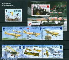 Alderney 1995 Yearset 1995, Complete, 7v + 1s/s, Mint NH, Various - Yearsets (by Country) - Ohne Zuordnung