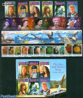 Alderney 2006 Yearset 2006, Complete, 32v + 1s/s, Mint NH, Various - Yearsets (by Country) - Non Classés