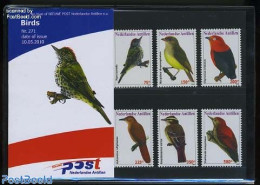 Netherlands Antilles 2010 Birds 6v, Presentation Pack, Mint NH, Nature - Birds - Otros & Sin Clasificación