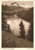 11353930 St Moritz GR Moritzersee Mit Piz Languard St Moritz - Sonstige & Ohne Zuordnung