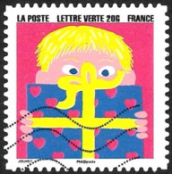 FRANCE 2015 -  YT 1200  -  Bonne Année: Garçon Et Paquet Cadeau  - Oblitéré - Used Stamps