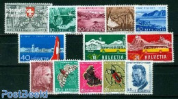 Switzerland 1953 Yearset 1953, Complete, 13v, Mint NH, Various - Yearsets (by Country) - Neufs