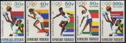 Togo 1972 Olympic Games 5v, Mint NH, Sport - Athletics - Basketball - Gymnastics - Olympic Games - Leichtathletik