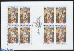 Slovakia 2002 Europa, Circus M/s, Mint NH, History - Performance Art - Europa (cept) - Circus - Ongebruikt