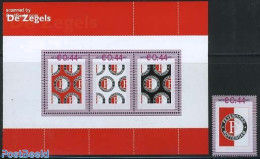 Netherlands - Personal Stamps TNT/PNL 2007 Feyenoord 4v, Mint NH, Sport - Football - Autres & Non Classés