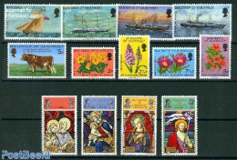 Guernsey 1972 Yearset 1972, Complete, 13v, Mint NH, Various - Yearsets (by Country) - Non Classés