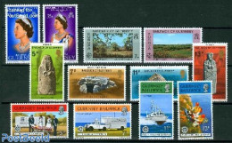 Guernsey 1977 Yearset 1977, Complete, 12v, Mint NH, Various - Yearsets (by Country) - Ohne Zuordnung