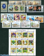 Guernsey 1986 Yearset 1986, Complete, 33v, Mint NH, Various - Yearsets (by Country) - Unclassified