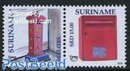 Suriname, Republic 2011 UPAEP, Post Boxes 2v [:], Mint NH, Mail Boxes - Post - U.P.A.E. - Poste