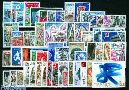 France 1977 Yearset 1977, Complete, 55v, Mint NH, Various - Yearsets (by Country) - Unused Stamps