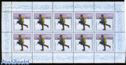 Germany, Federal Republic 1994 Stamp Day M/s, Mint NH, Sport - Skating - Post - Stamp Day - Nuevos