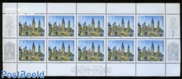 Germany, Federal Republic 1995 Gera Millennium M/s, Mint NH, Religion - Churches, Temples, Mosques, Synagogues - Ongebruikt