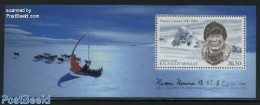 Greenland 2011 Naomi Uemura S/s, Mint NH, History - Explorers - Unused Stamps