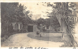 Egypt - MAHATET EL RAML Alexandria - Notre Dame De Sion College - The Garden - REAL PHOTO Year 1912 - Publ. Unknown  - Other & Unclassified