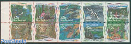 New Zealand 1995 Environment 10v In Booklet, Mint NH, Nature - Environment - Sea Mammals - Neufs