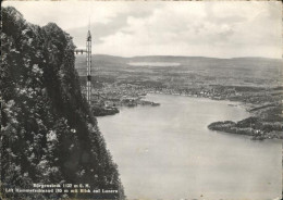 11353859 Hammetschwand Buergenstock Lift Aussichtsturm Mit Blick Auf Luzern Vier - Other & Unclassified