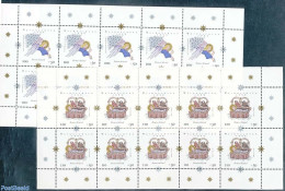 Germany, Federal Republic 1999 Christmas 2 M/s, Mint NH, Religion - Christmas - Nuevos