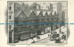 R087489 London. Holborn Bars And Staple Inn. Gale And Polden - Autres & Non Classés