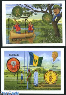 Saint Vincent 1989 Scouting 2 S/s, Mint NH, Sport - Kayaks & Rowing - Scouting - Remo