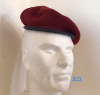 FRANCE - BERET ANCIEN Modèle 1953 PARACHUTISTE………#303 - 1939-45