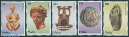 Malta 2006 Ceramics 5v, Mint NH, Art - Art & Antique Objects - Ceramics - Sculpture - Porselein