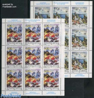 Yugoslavia 1988 European Nature Conservation 2 M/s, Mint NH, History - Nature - Europa Hang-on Issues - Flowers & Plan.. - Unused Stamps
