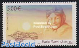 France 2004 Marie Marvingt 1v, Mint NH, Transport - Aircraft & Aviation - Ungebraucht