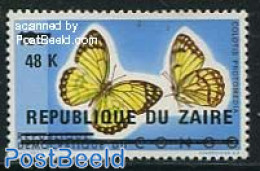 Congo Dem. Republic, (zaire) 1977 48K, Butterfly, Stamp Out Of Set, Mint NH, Nature - Butterflies - Other & Unclassified