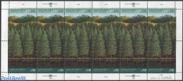United Nations, Geneva 1988 Save The Forests M/s, Mint NH, Nature - Trees & Forests - Rotary Club