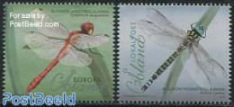 Aland 2012 Dragonflies 2v, Mint NH, Nature - Animals (others & Mixed) - Insects - Aland
