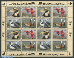 United Nations, New York 2003 Birds M/s, Mint NH, Nature - Birds - Ducks - Other & Unclassified