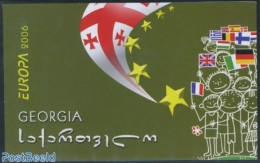 Georgia 2006 Europa Booklet, Mint NH, History - Various - Europa (cept) - Stamp Booklets - Globes - Unclassified